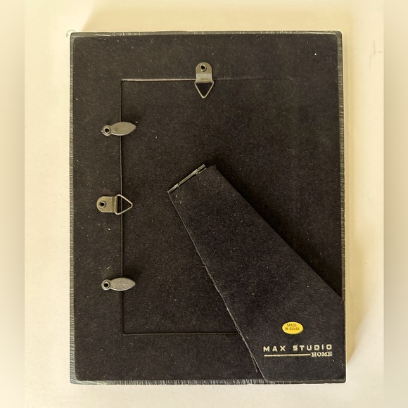 🎁Max Studio Picture Frame - Spider Web Feature - 6.5”x8.5” - Holds 4”x6” Photo - Picture 2 of 3